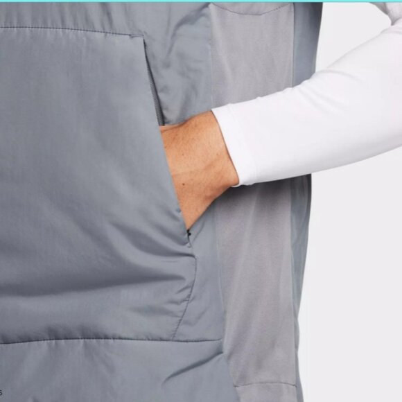 Nike THERMA-FIT Unlimited Men's Packable Training Vest Gray FB7553-08 (XL/S) - Picture 5 of 7